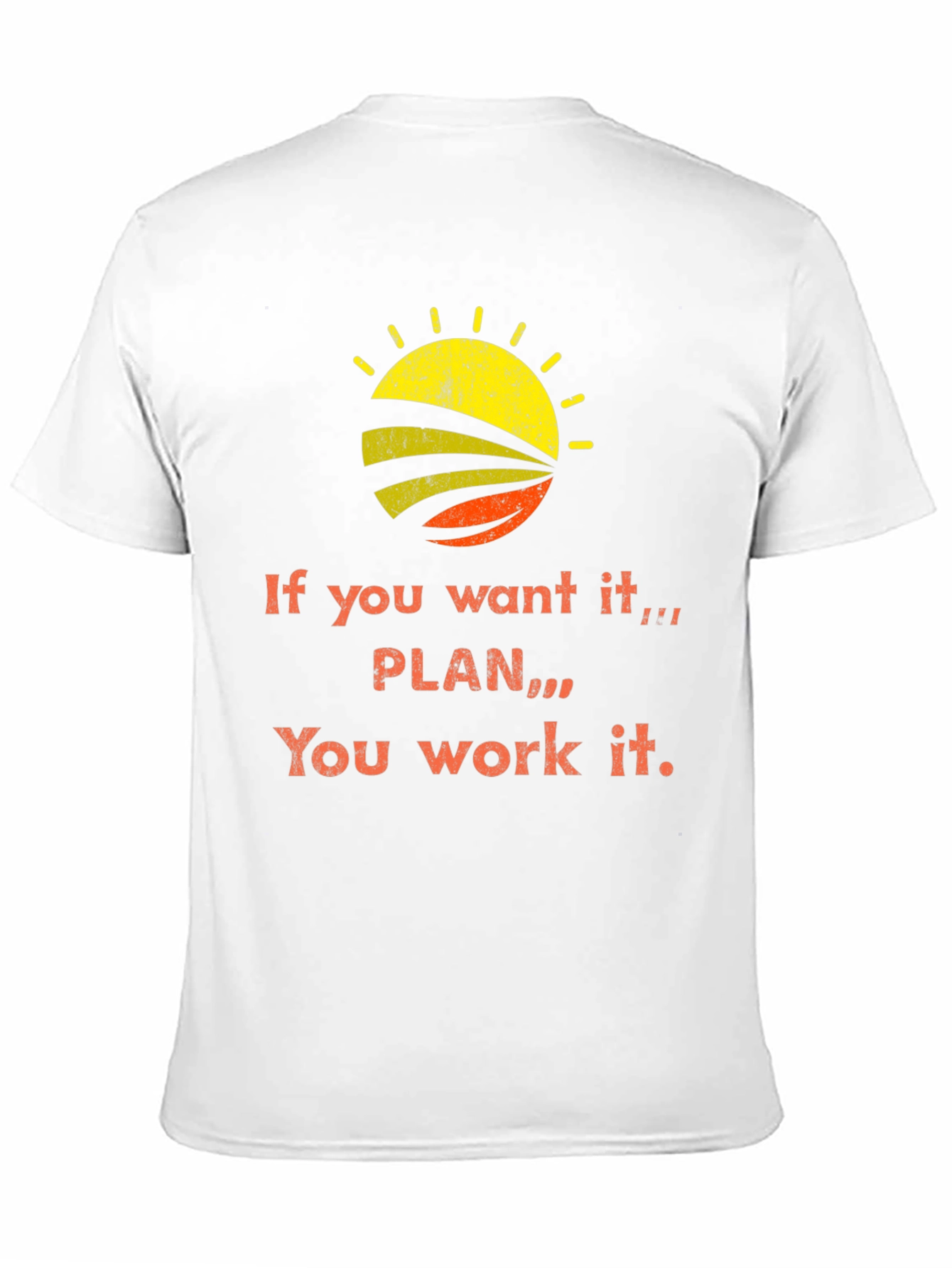 Inspirational Quote Graphic Tee - Black Cotton T-Shirt
