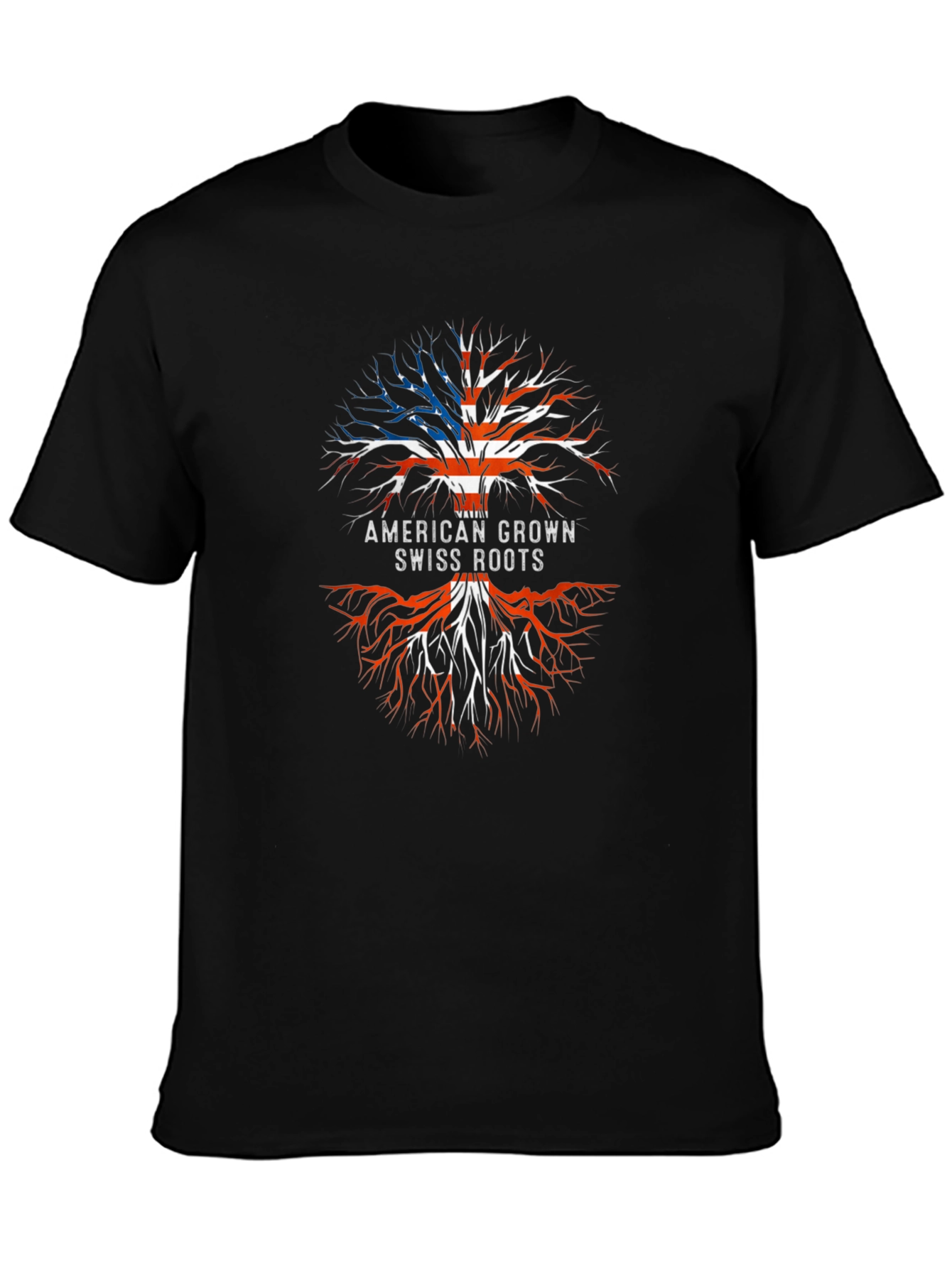 American Grown Swiss Roots T-Shirt