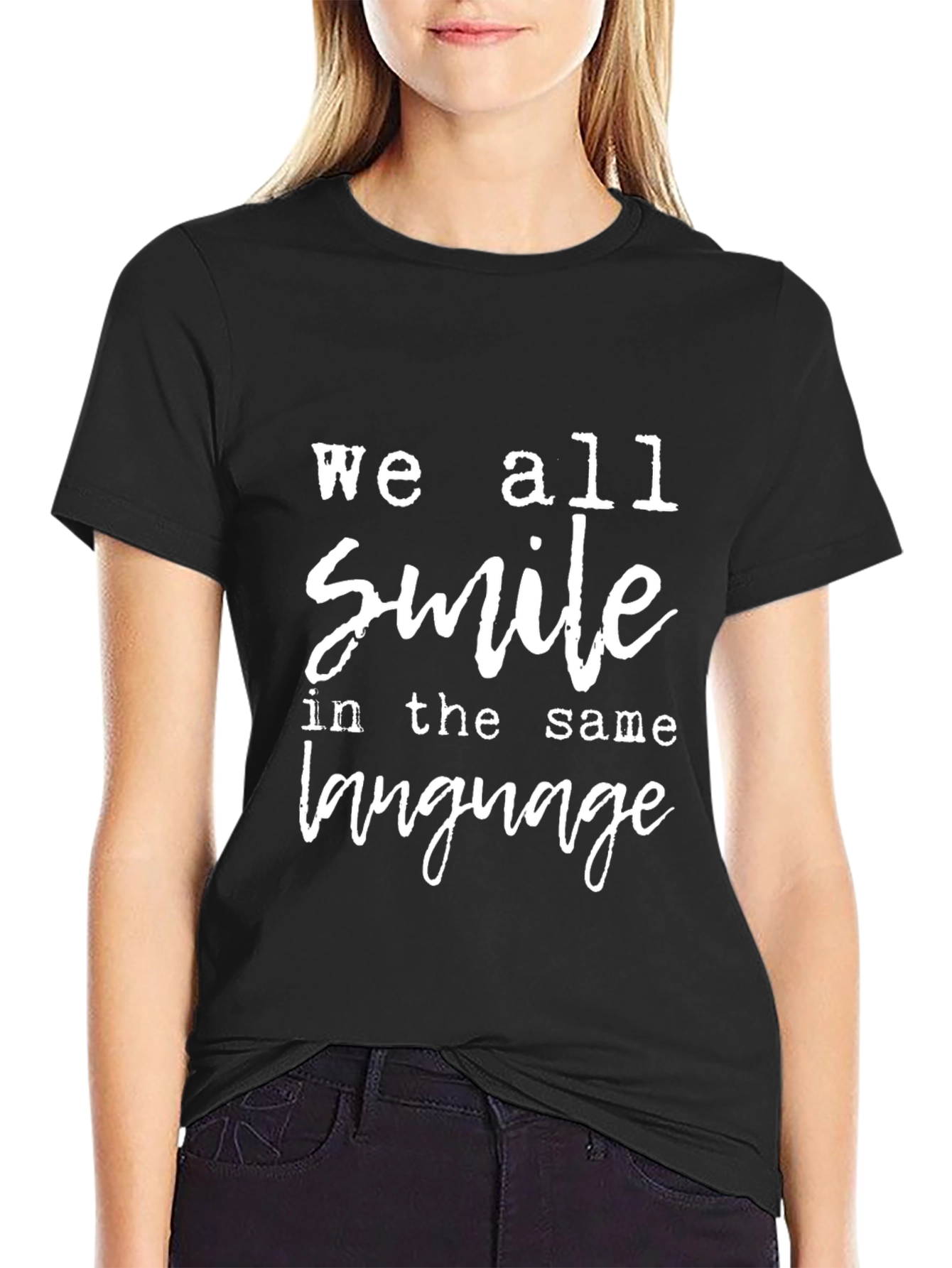 Smile in the Same Language Tee