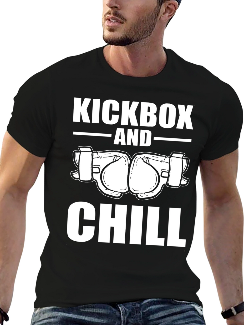 Kickbox and Chill Graphic Tee