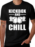 Kickbox and Chill Graphic Tee
