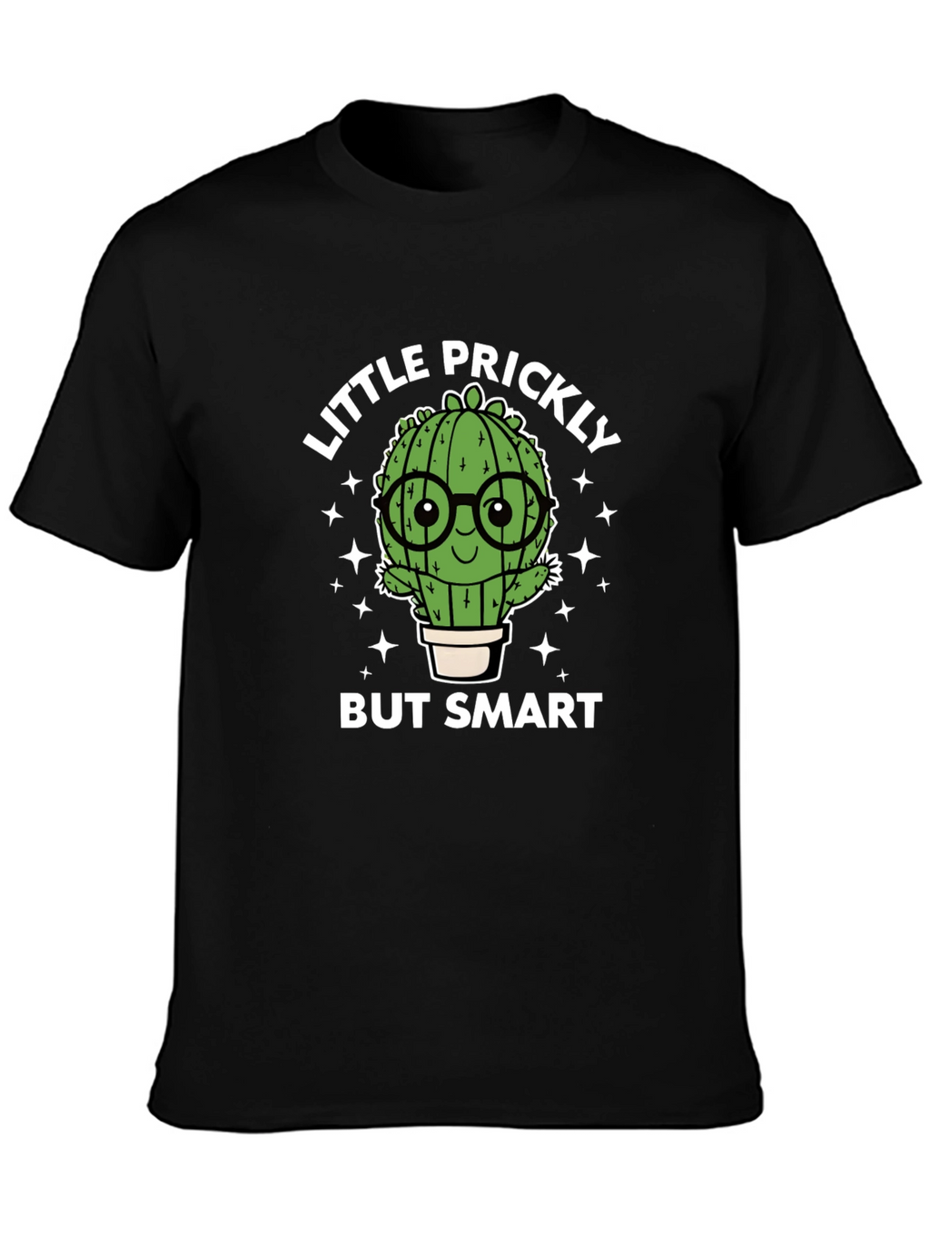 Little Prickly But Smart Cactus Graphic Tee
