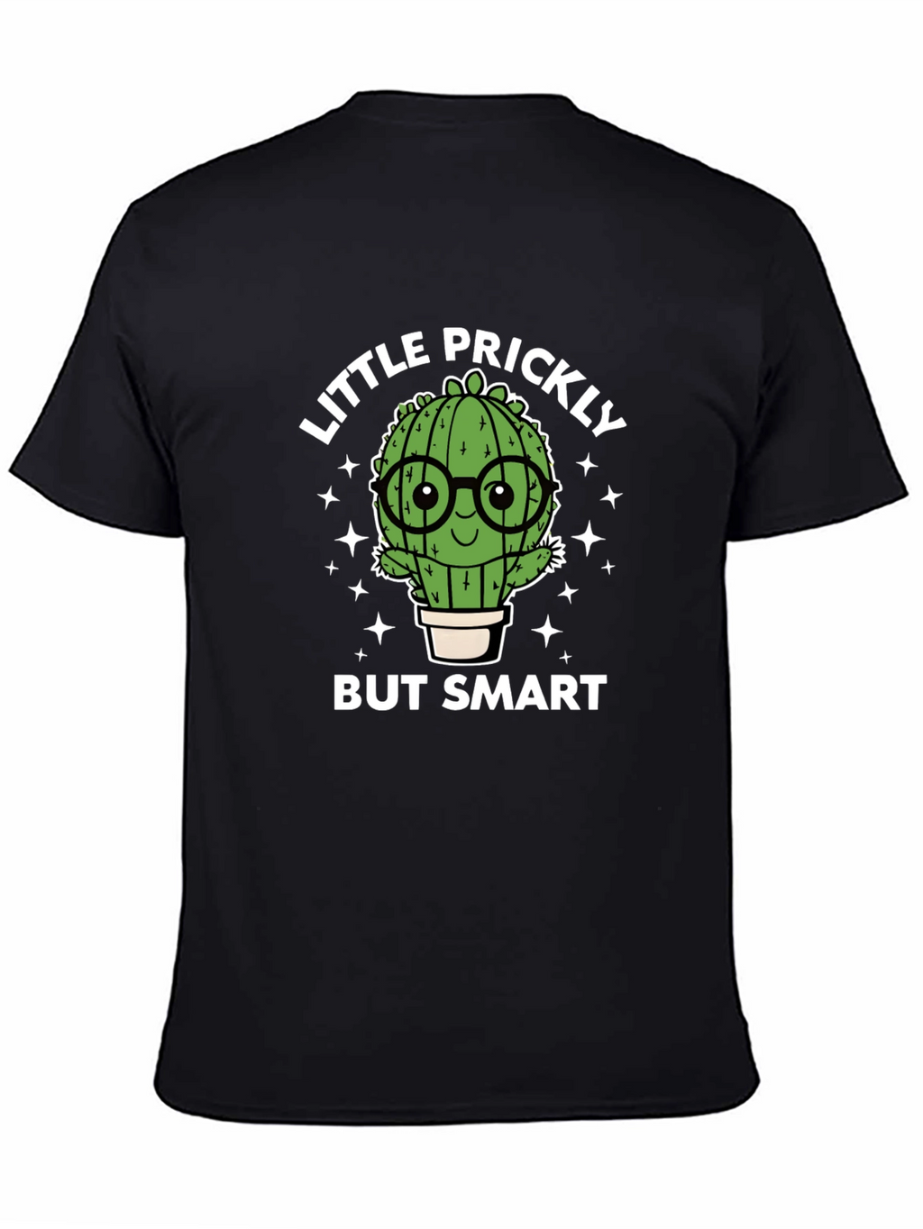 Little Prickly But Smart Cactus Graphic Tee