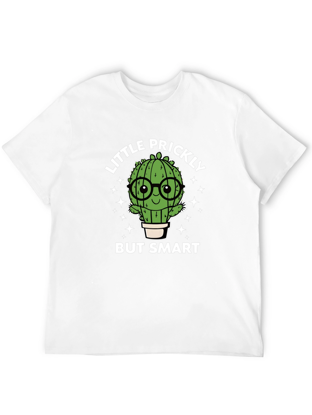 Little Prickly But Smart Cactus Graphic Tee