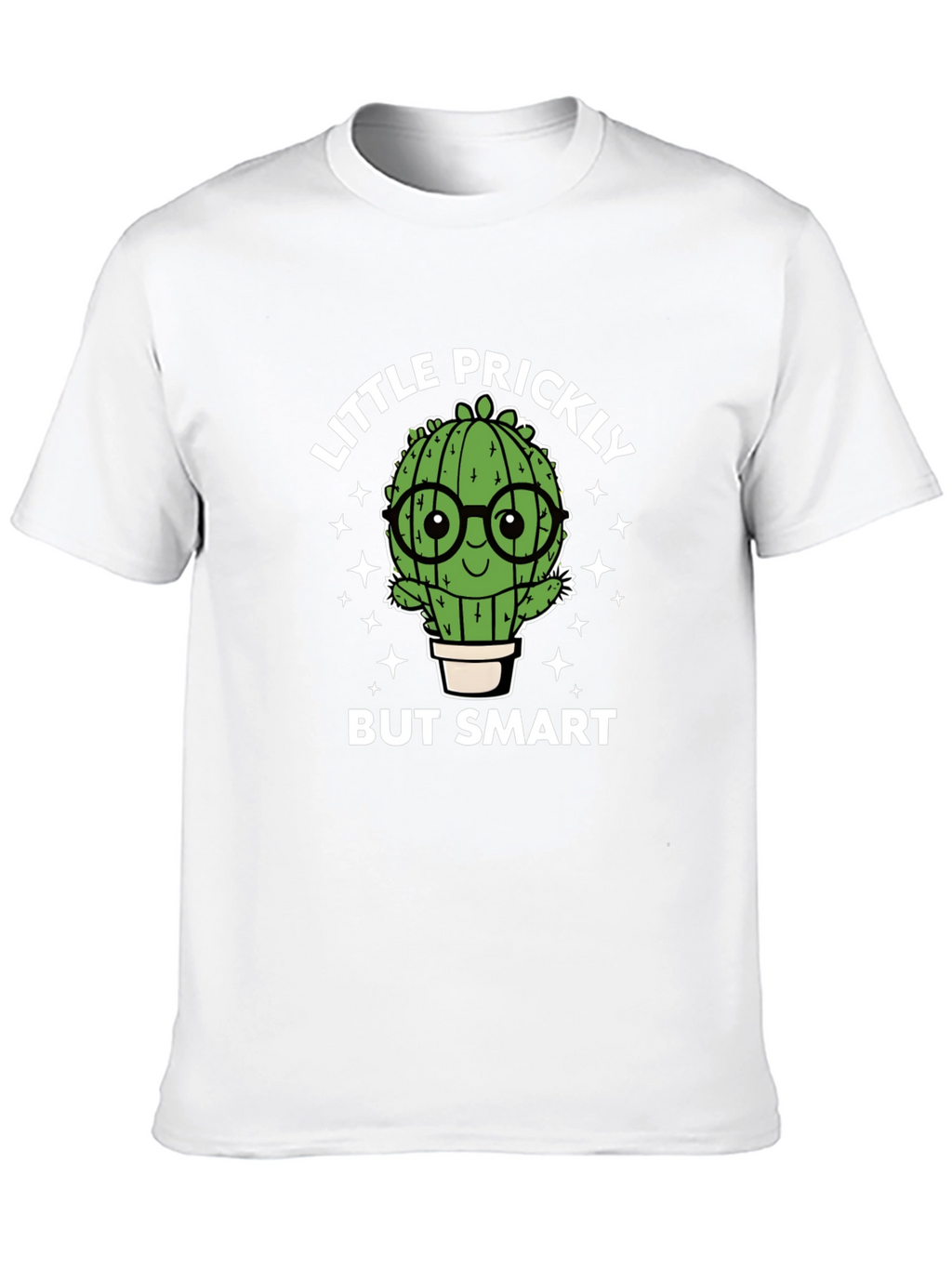 Little Prickly But Smart Cactus Graphic Tee