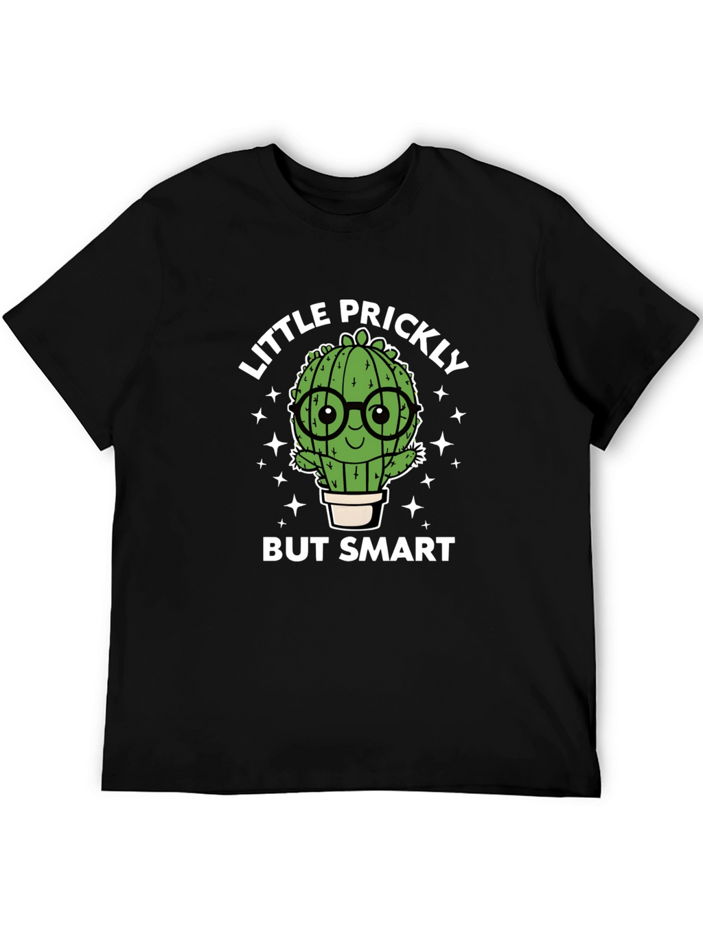 Little Prickly But Smart Cactus Graphic Tee