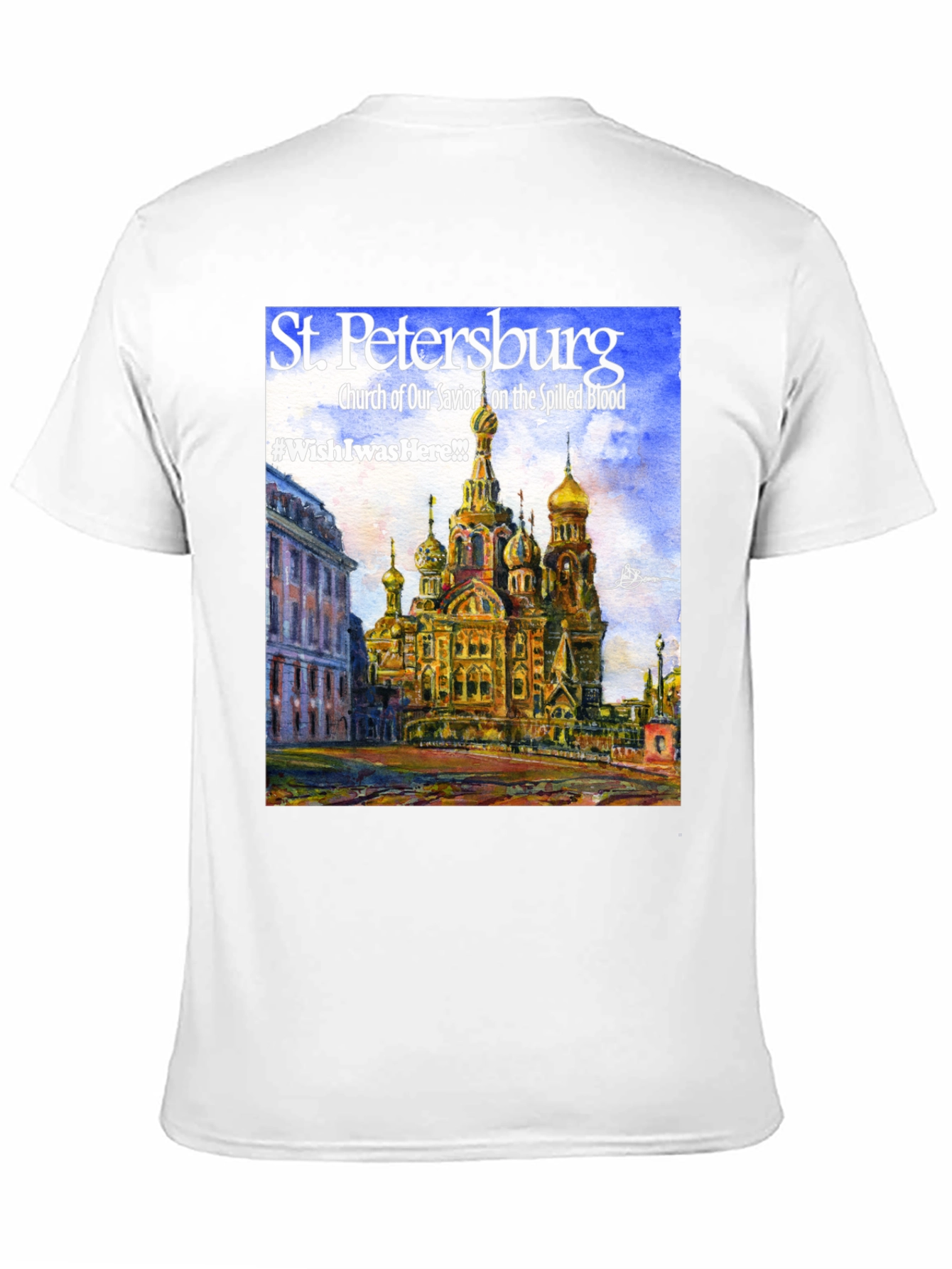 St. Petersburg Church of Savior T-Shirt