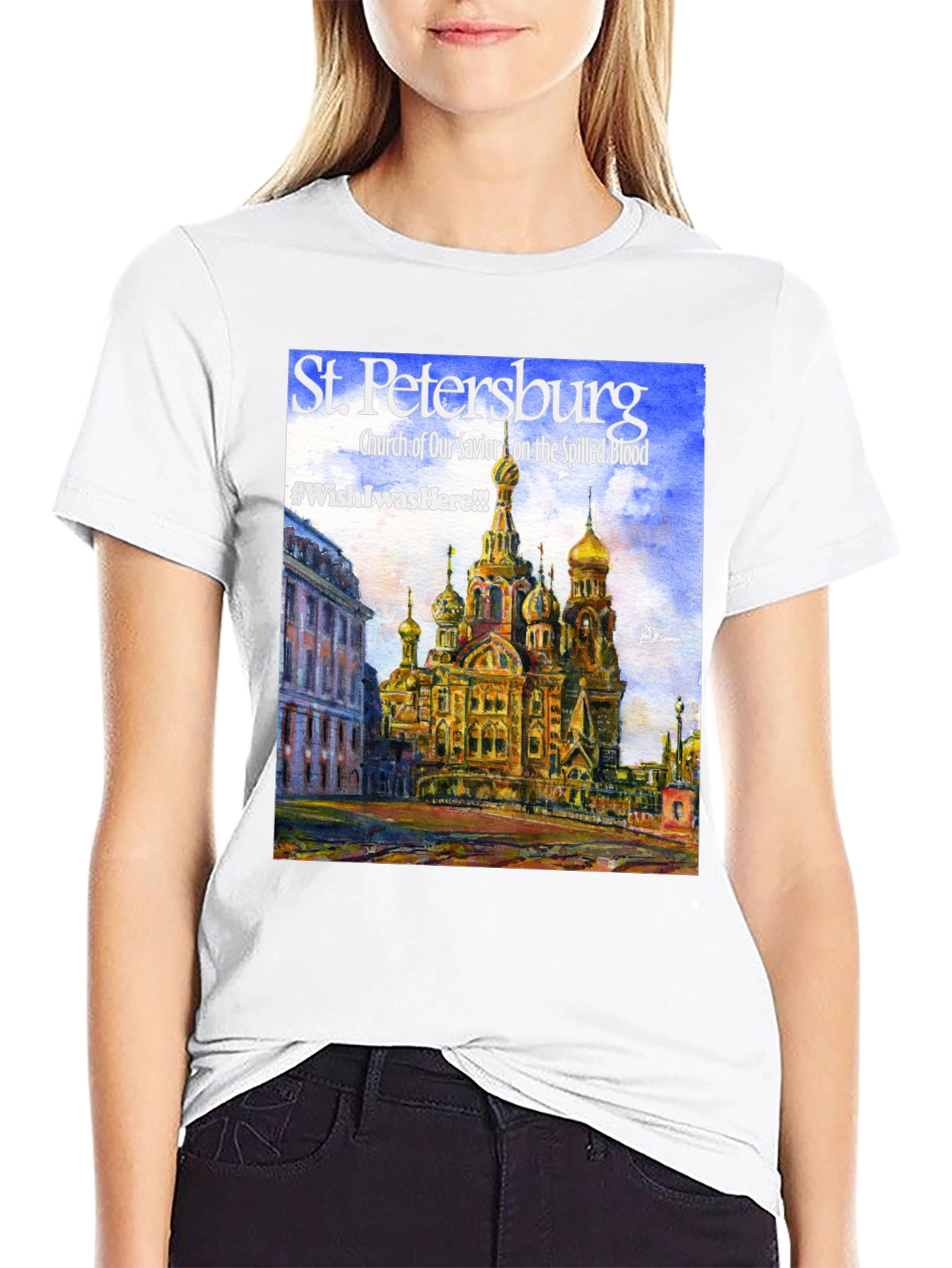 St. Petersburg Church of Savior T-Shirt