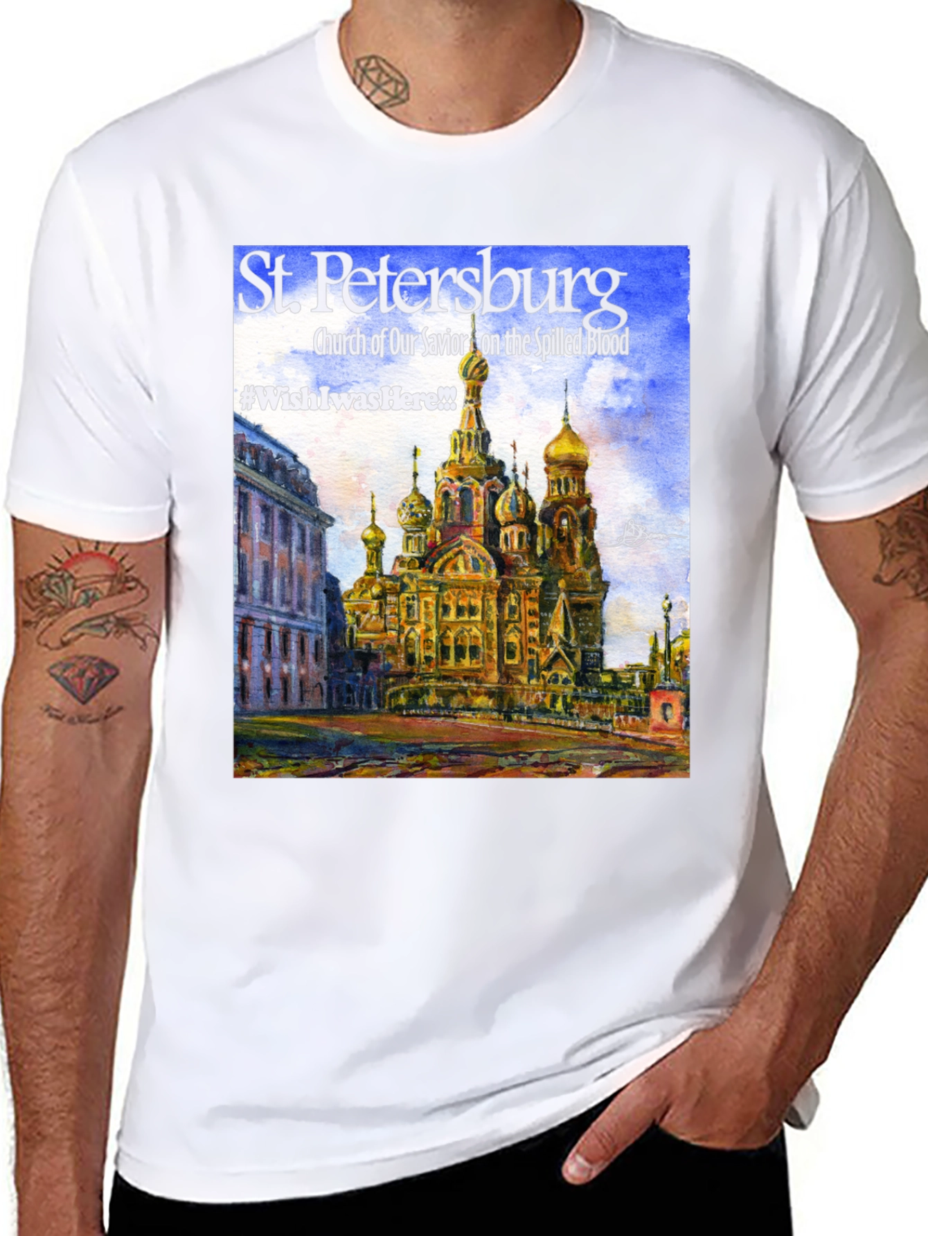 St. Petersburg Church of Savior T-Shirt