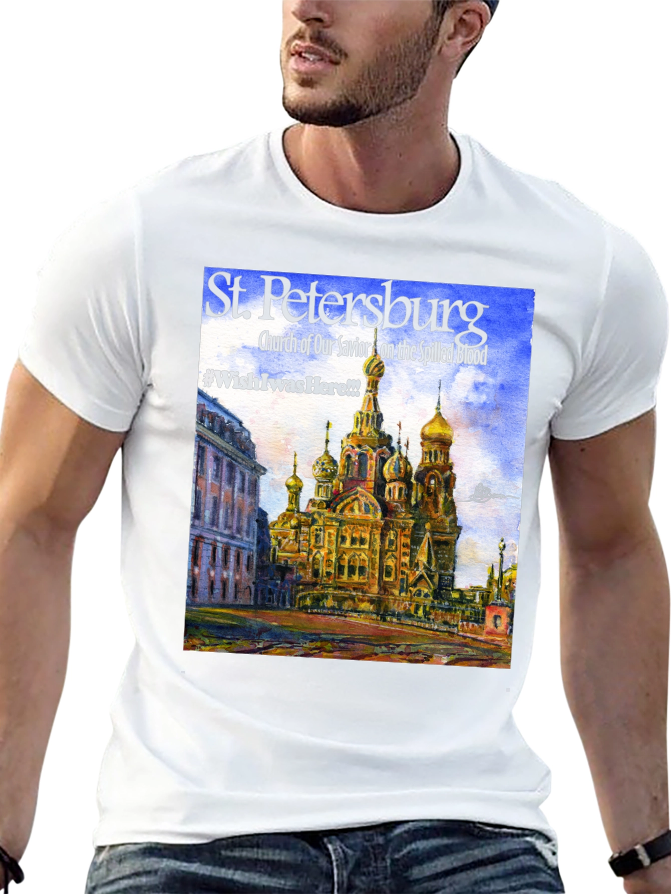 St. Petersburg Church of Savior T-Shirt