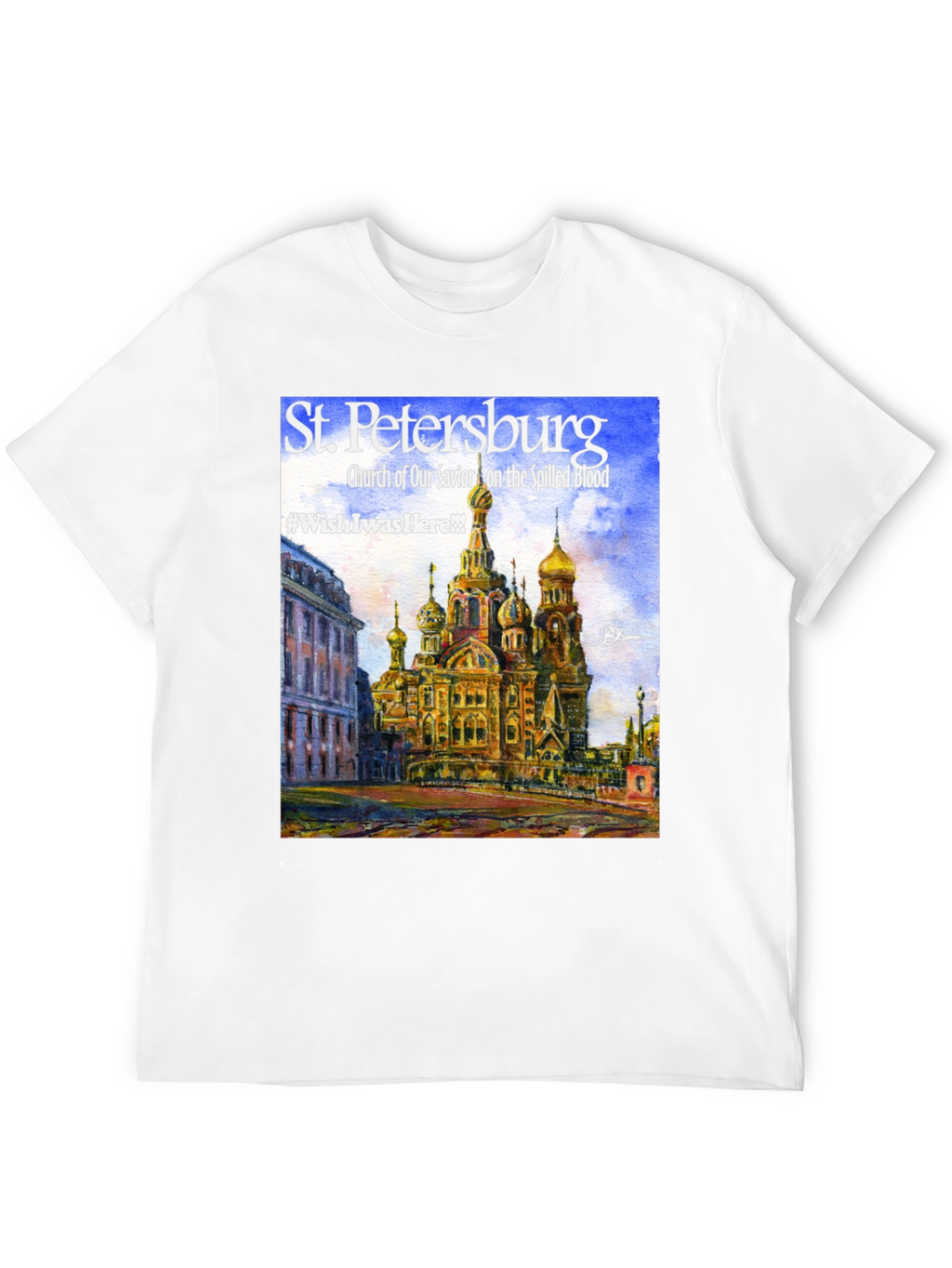 St. Petersburg Church of Savior T-Shirt