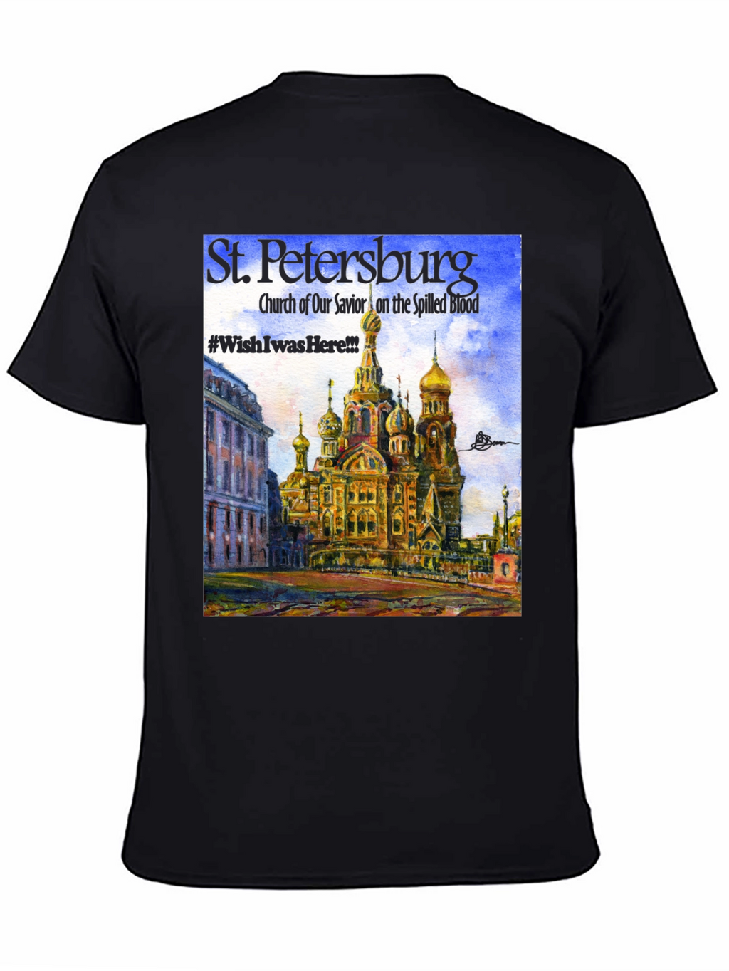 St. Petersburg Church of Savior T-Shirt