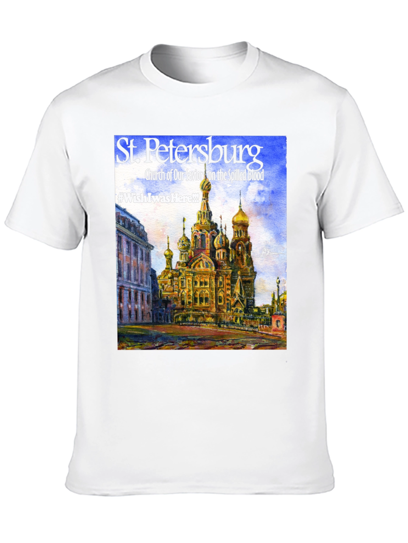 St. Petersburg Church of Savior T-Shirt