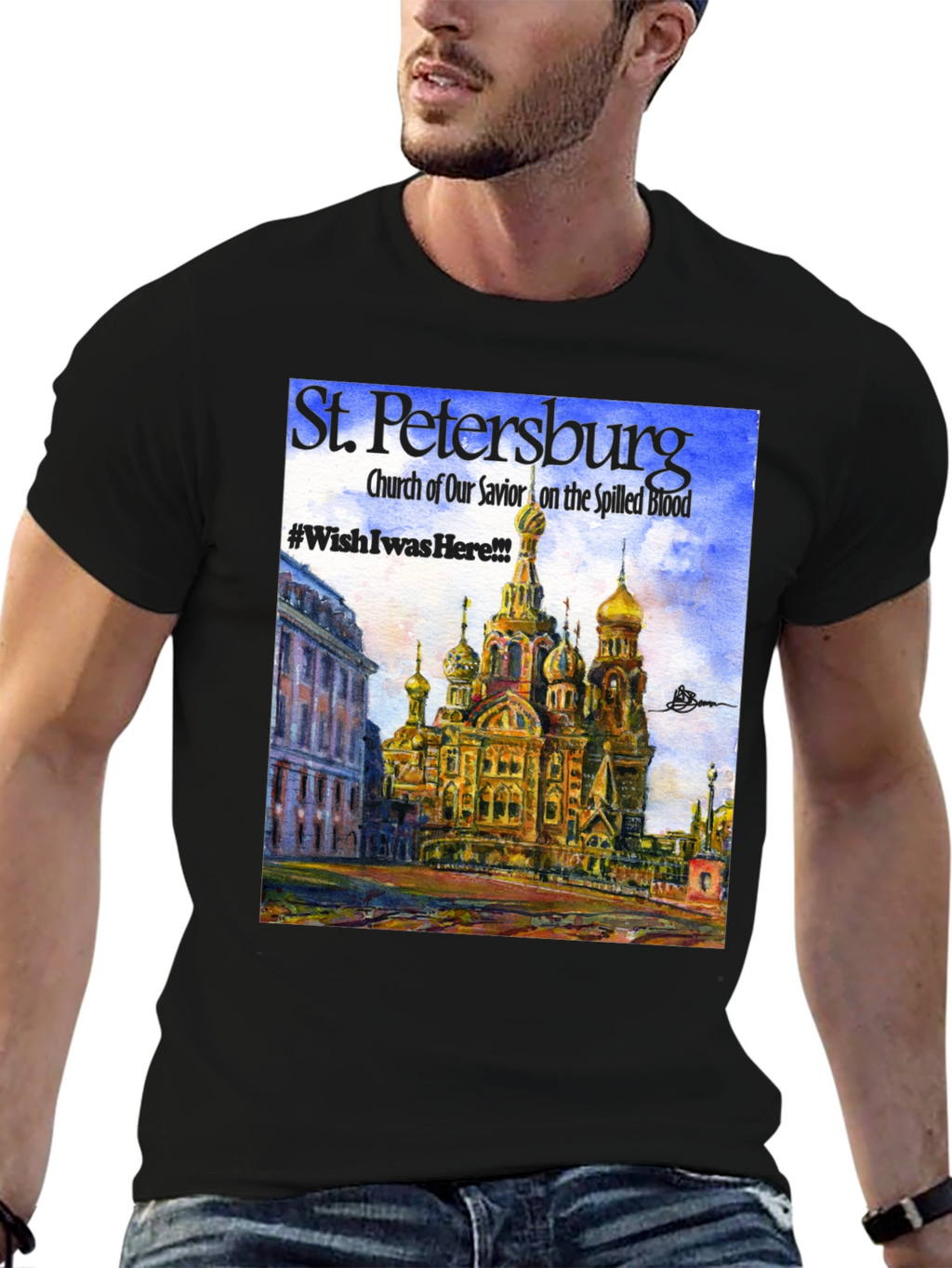 St. Petersburg Church of Savior T-Shirt
