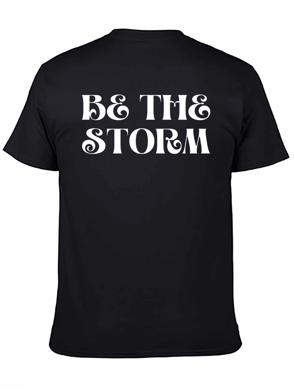 Be The Storm Graphic T-Shirt - Black