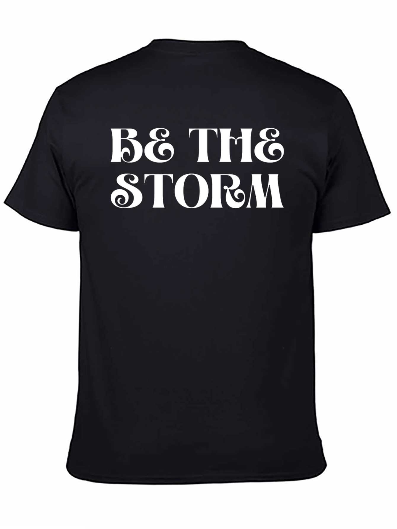 Be The Storm Graphic T-Shirt - Black