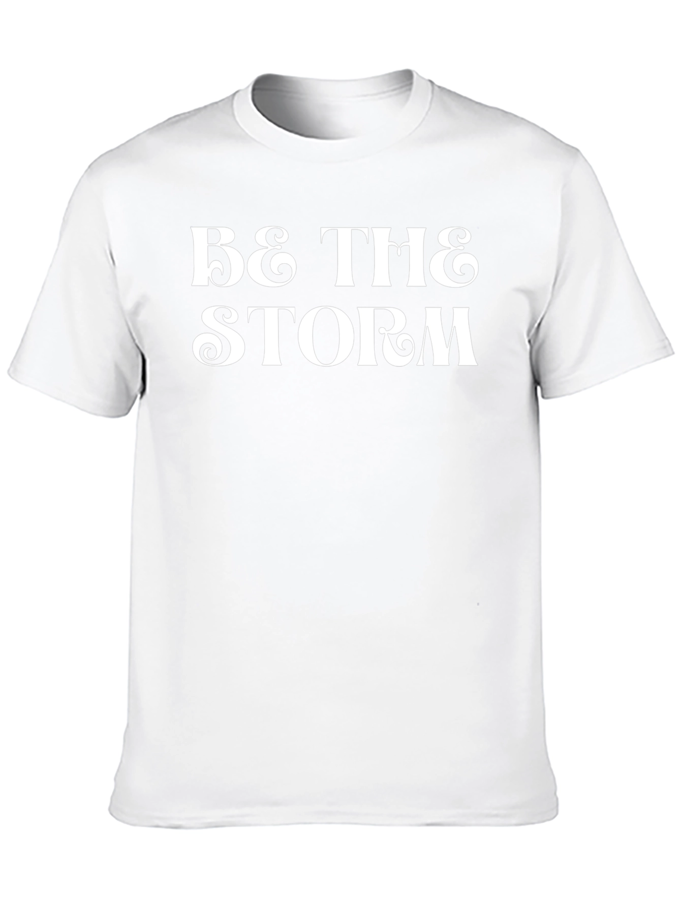 Be The Storm Graphic T-Shirt - Black