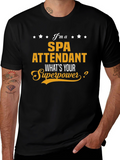 Spa Attendant Superpower T-Shirt
