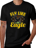 Fly Like an Eagle Graphic T-Shirt