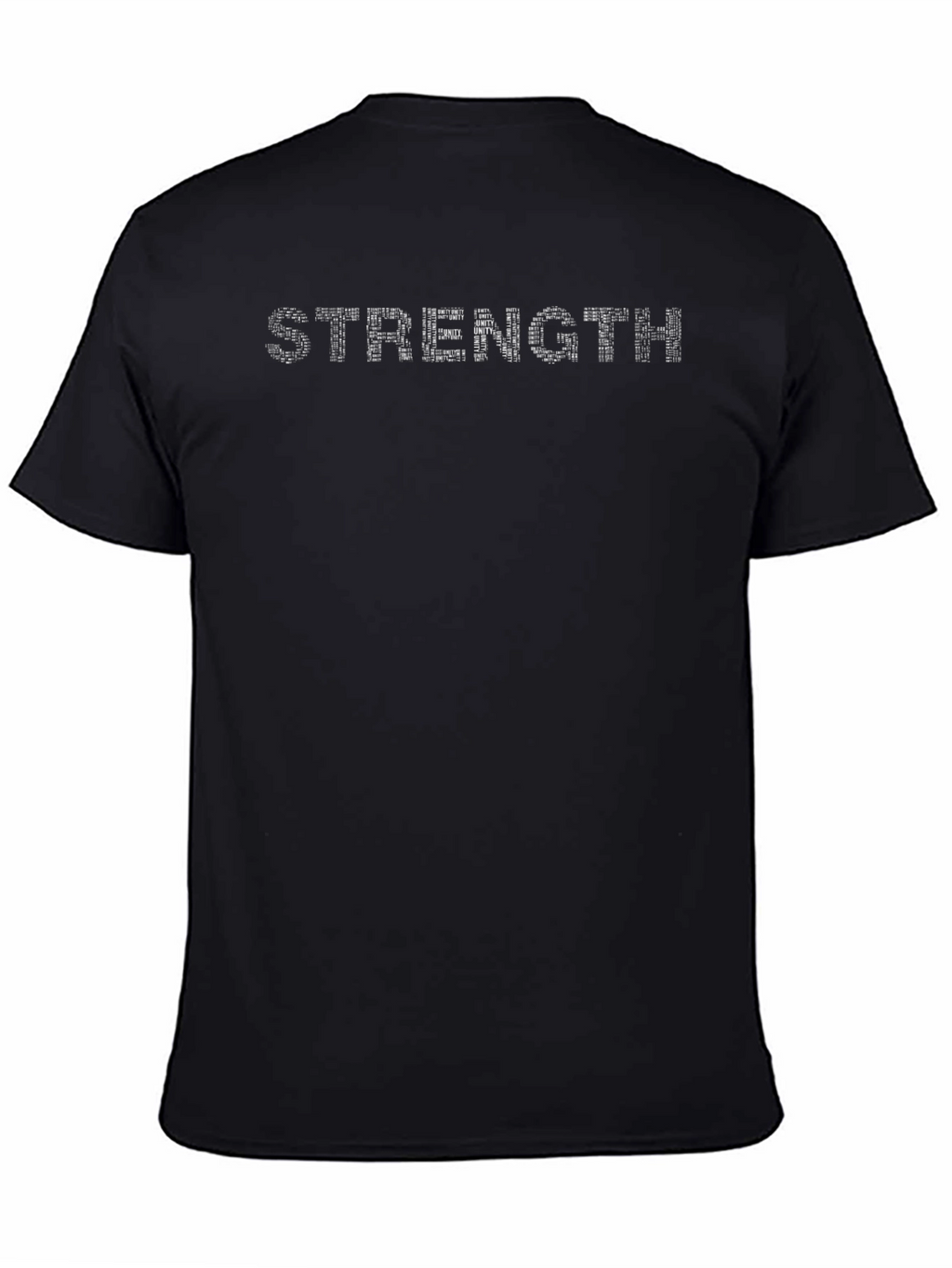 Strength Graphic Black T-Shirt