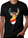 Festive Deer Christmas T-Shirt