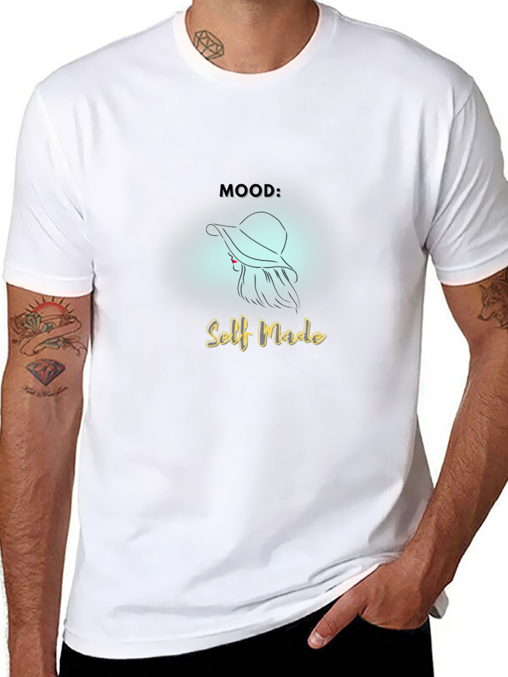 Self Made Mood T-Shirt - Stylish & Empowering