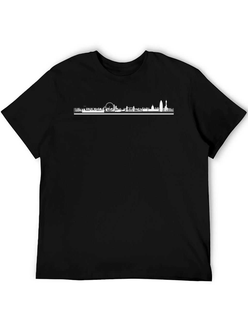 London Skyline T-Shirt - Black