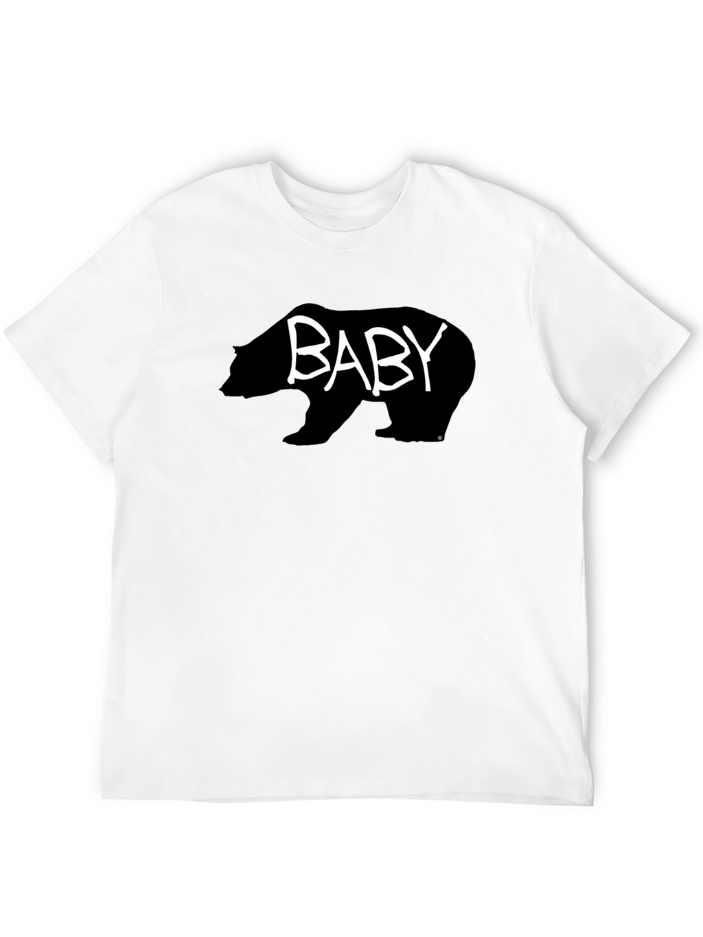 Baby Bear Graphic T-Shirt - Black