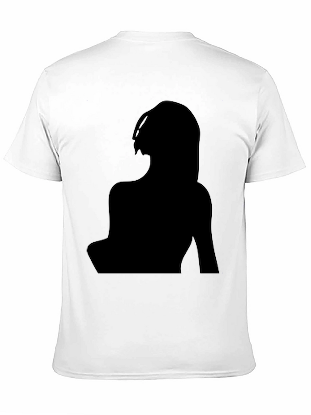 Silhouette Graphic Tee - Modern Black T-Shirt
