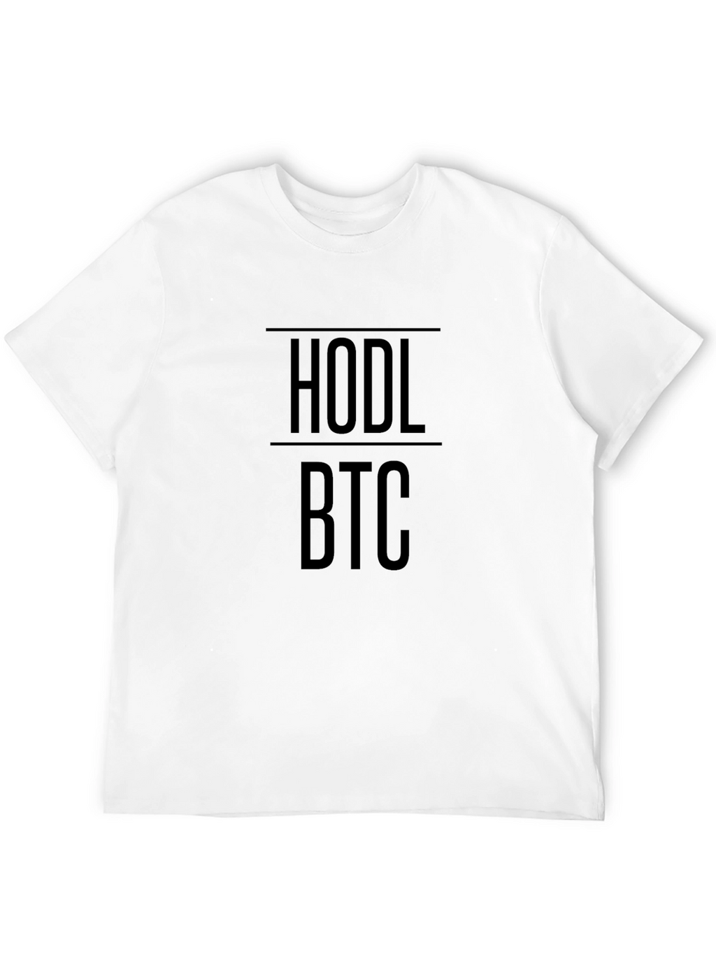 HODL BTC Crypto T-Shirt - Bitcoin Cryptocurrency Tee