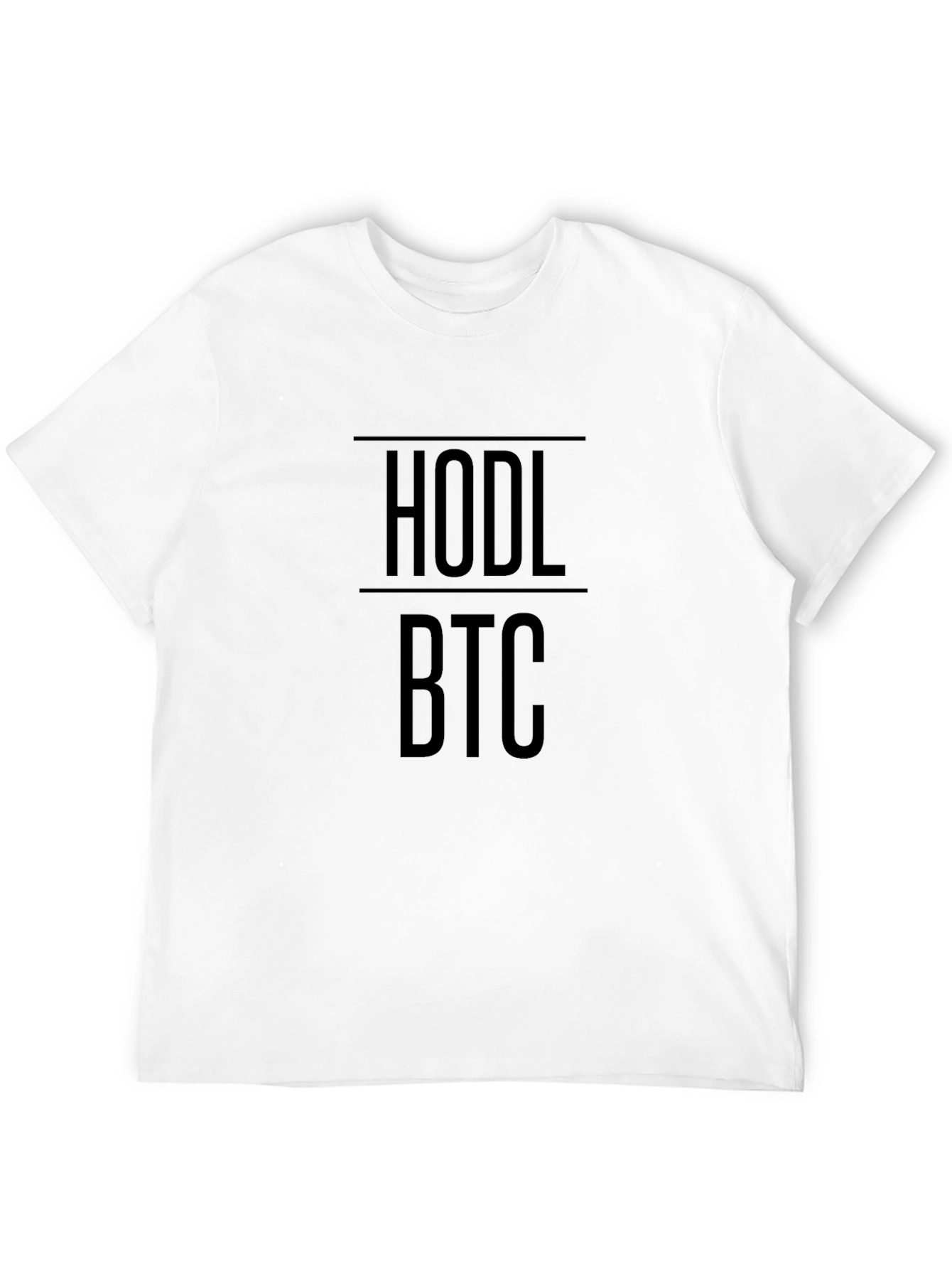 HODL BTC Crypto T-Shirt - Bitcoin Cryptocurrency Tee