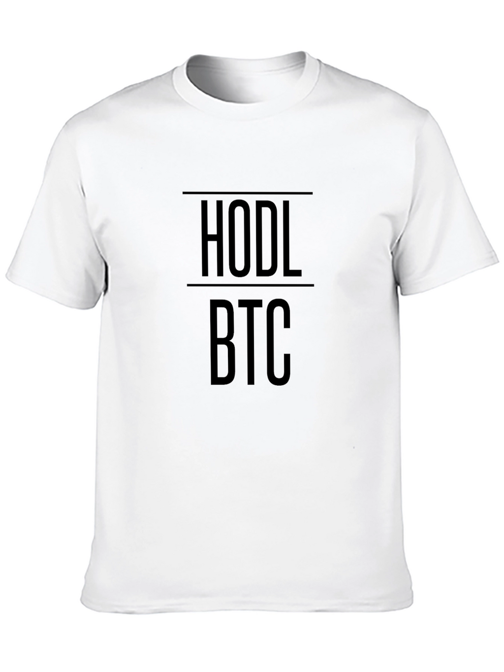 HODL BTC Crypto T-Shirt - Bitcoin Cryptocurrency Tee