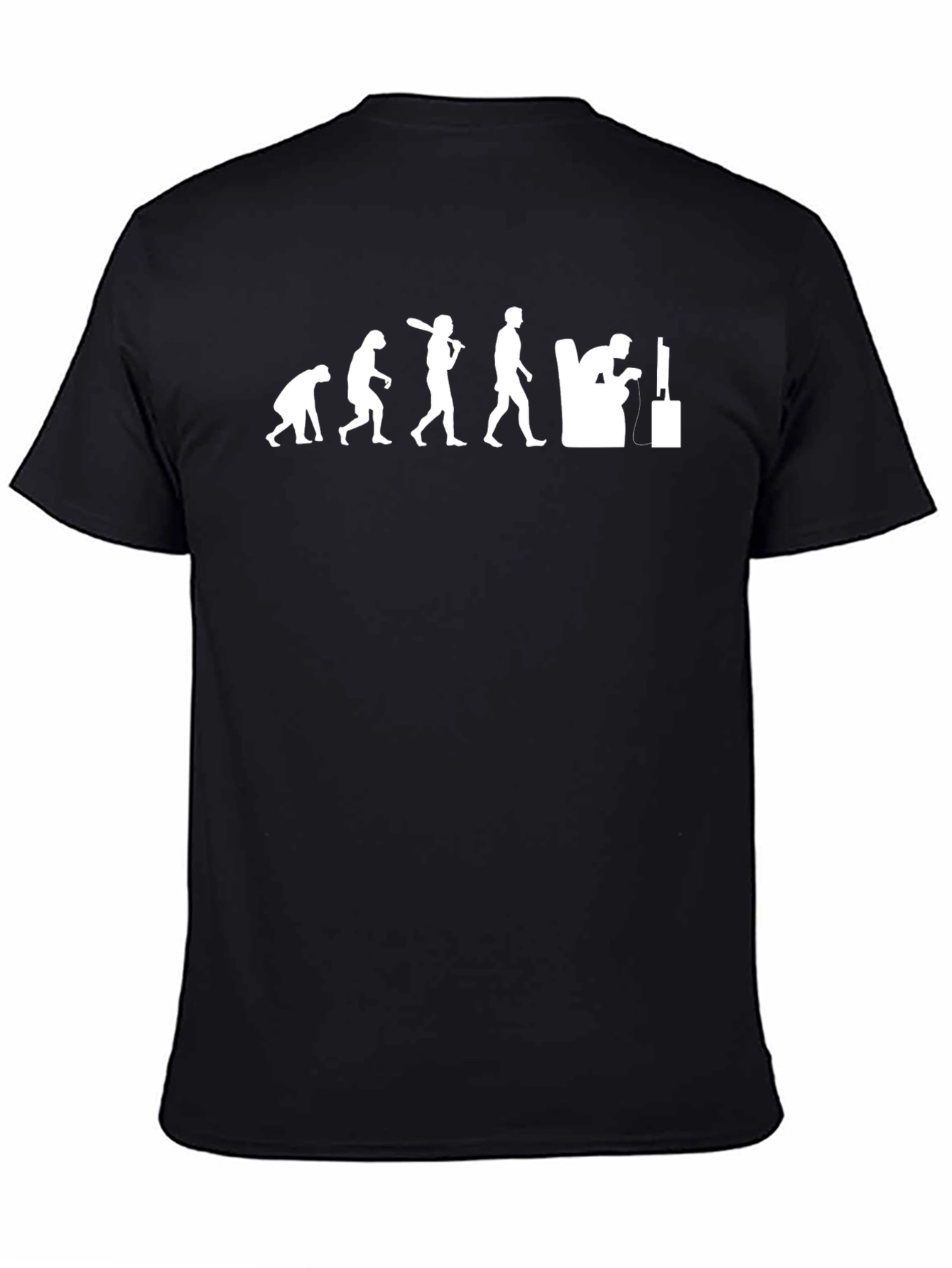 Evolution of Gaming Black T-Shirt