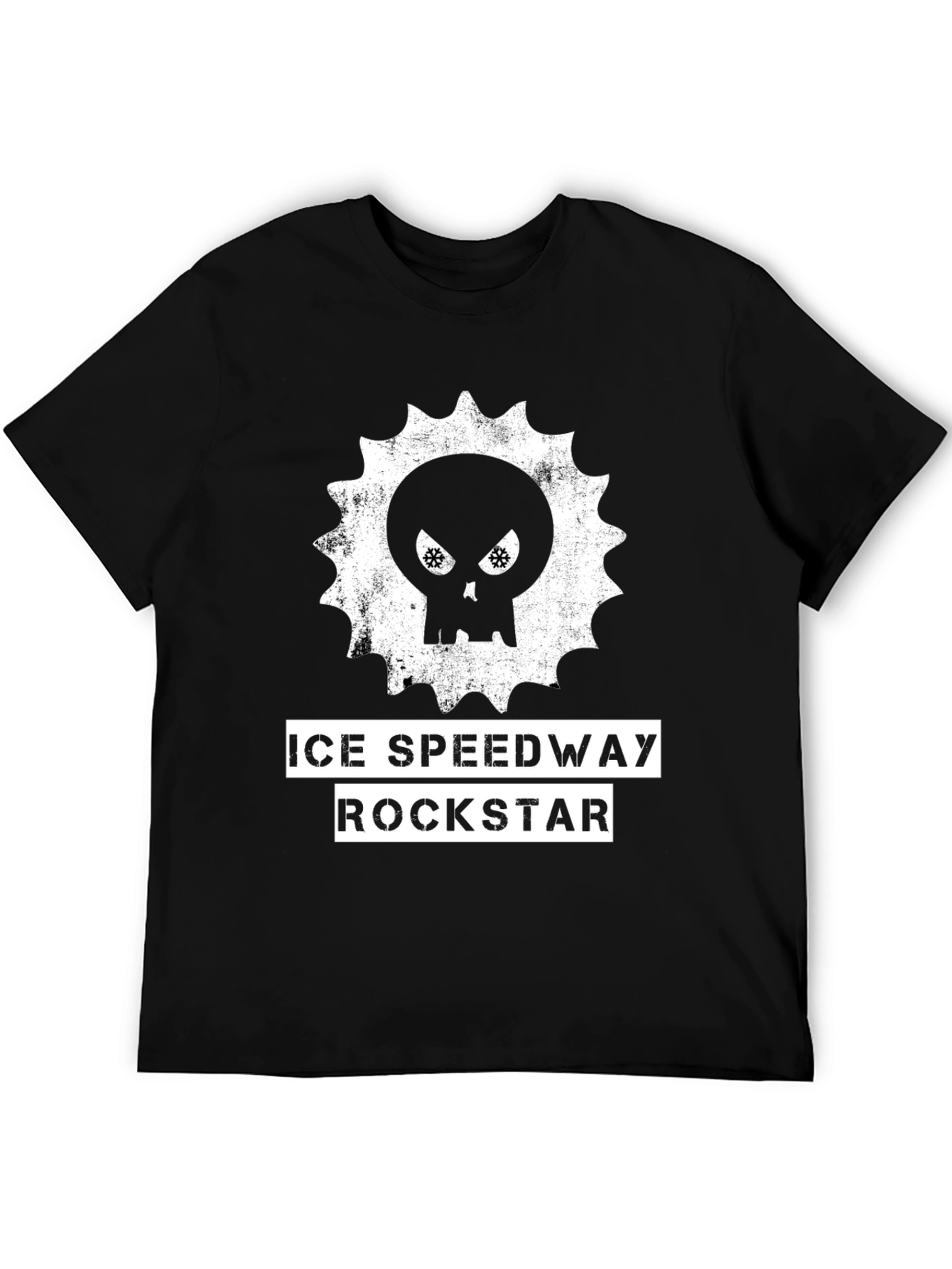 Ice Speedway Rockstar T-Shirt - Black Graphic Tee