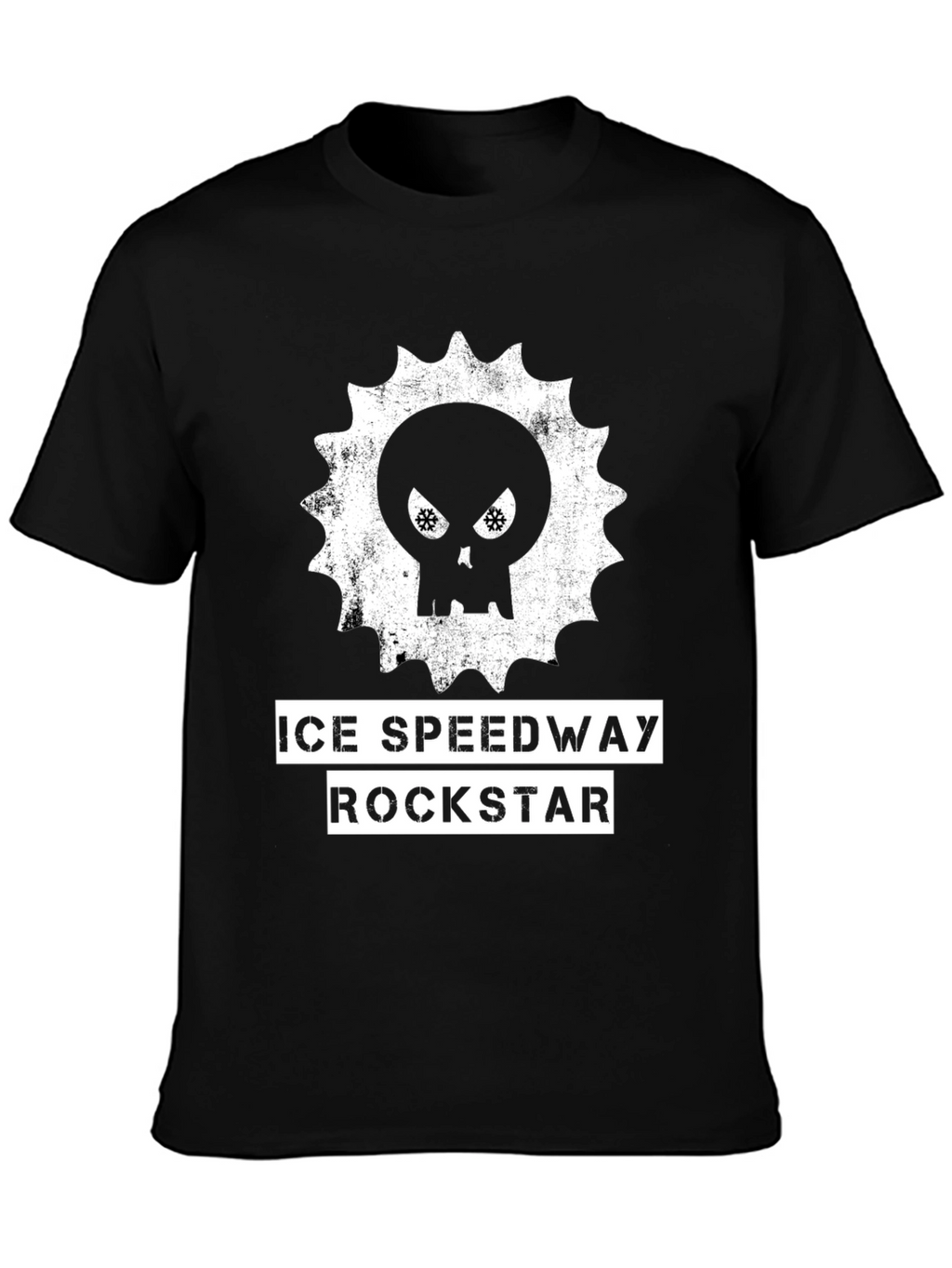 Ice Speedway Rockstar T-Shirt - Black Graphic Tee