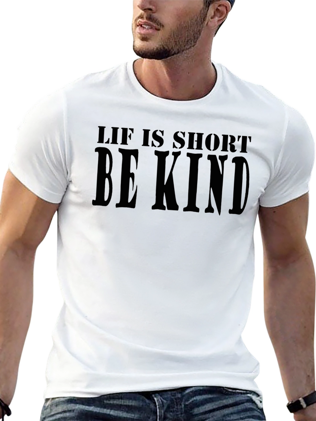 Lif is Short Be Kind Graphic Tee