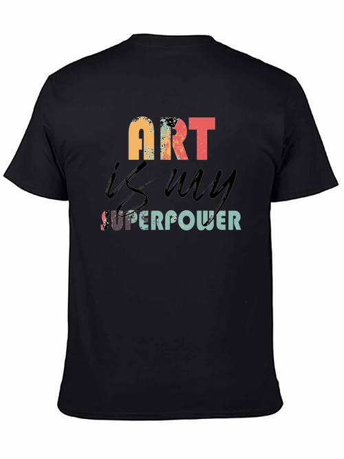 Art Is My Superpower Graphic Tee