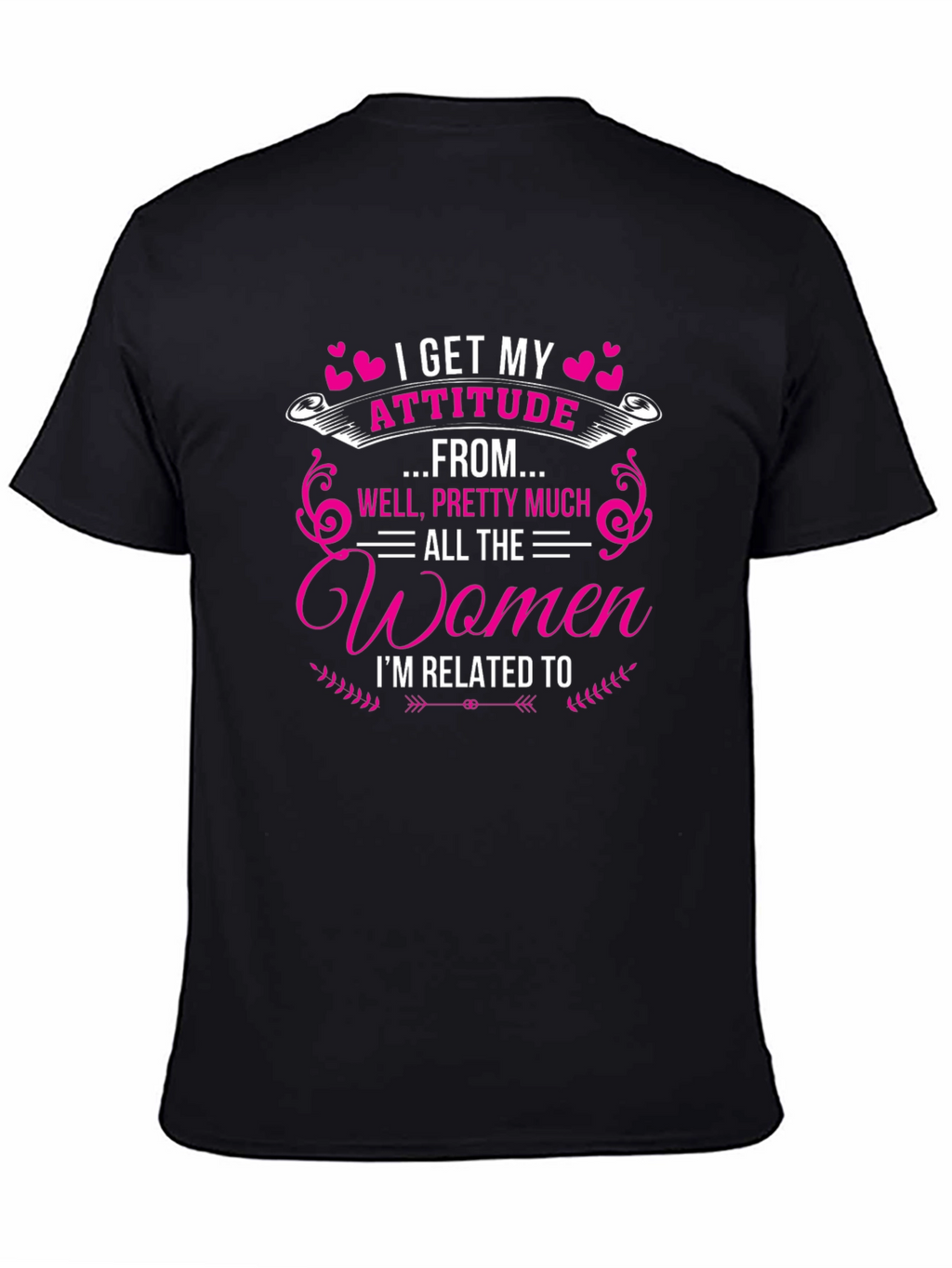 Attitude Women T-Shirt - Humorous Family Tee