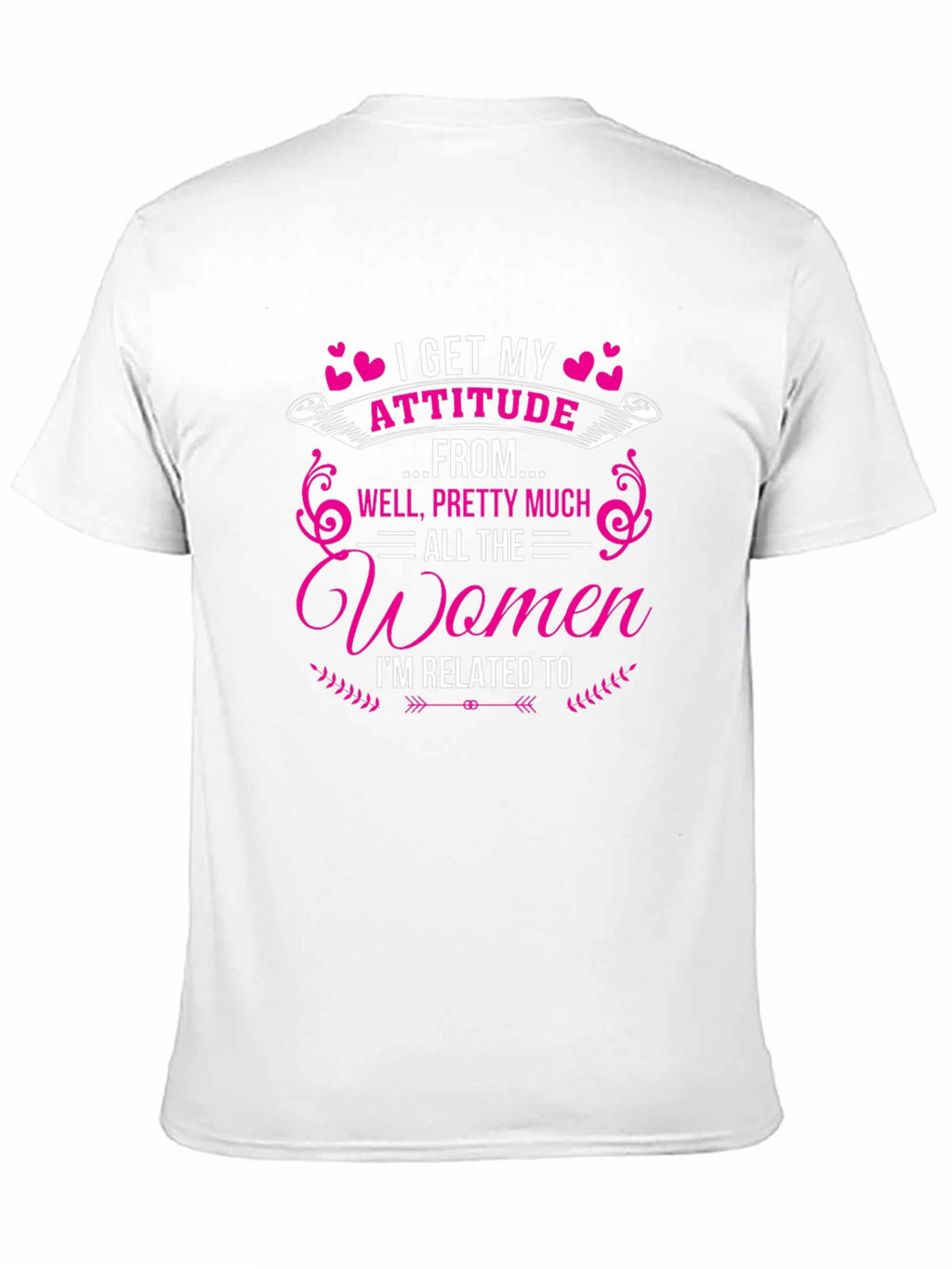 Attitude Women T-Shirt - Humorous Family Tee