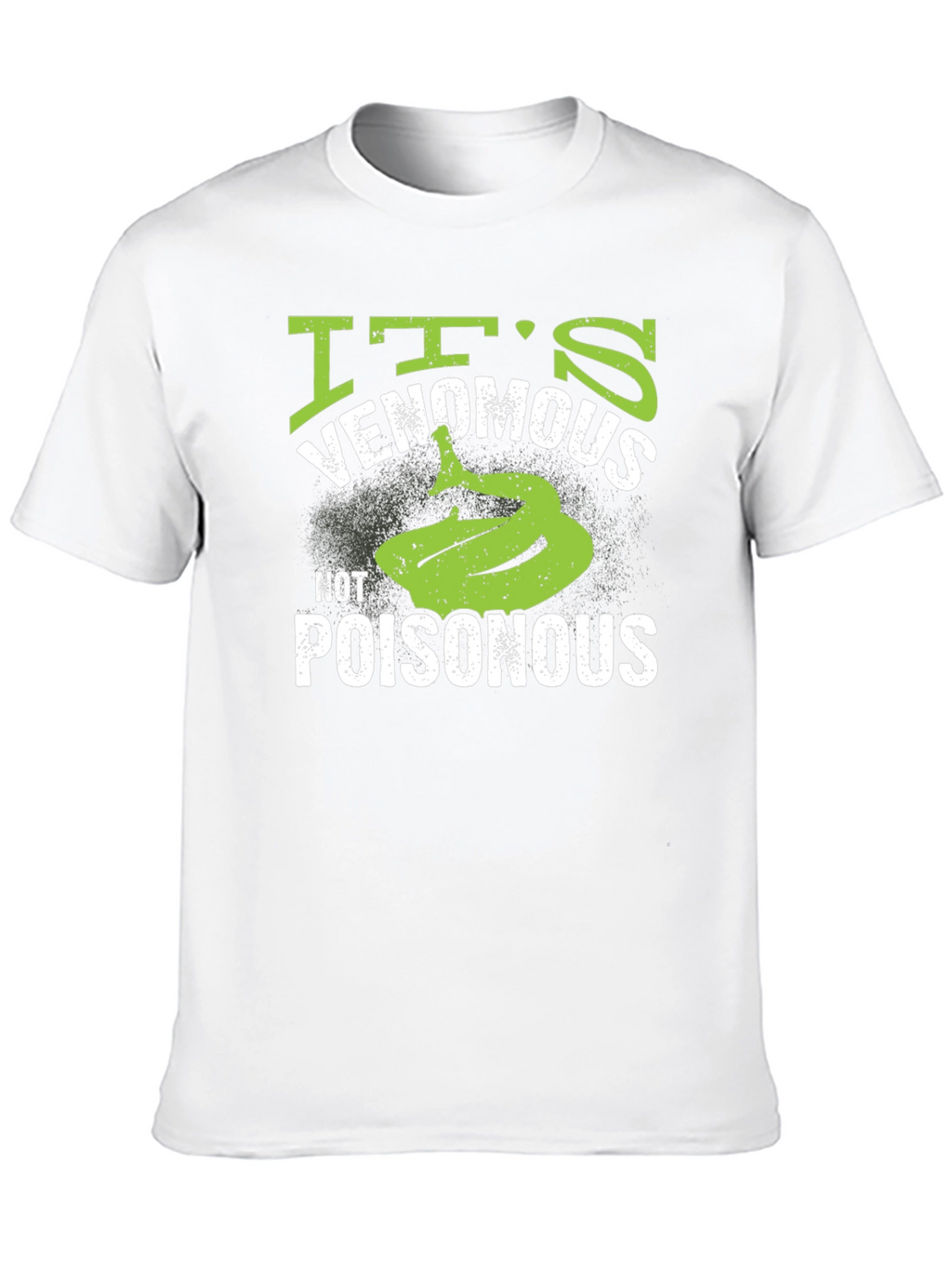 Venomous Not Poisonous Snake Graphic T-Shirt