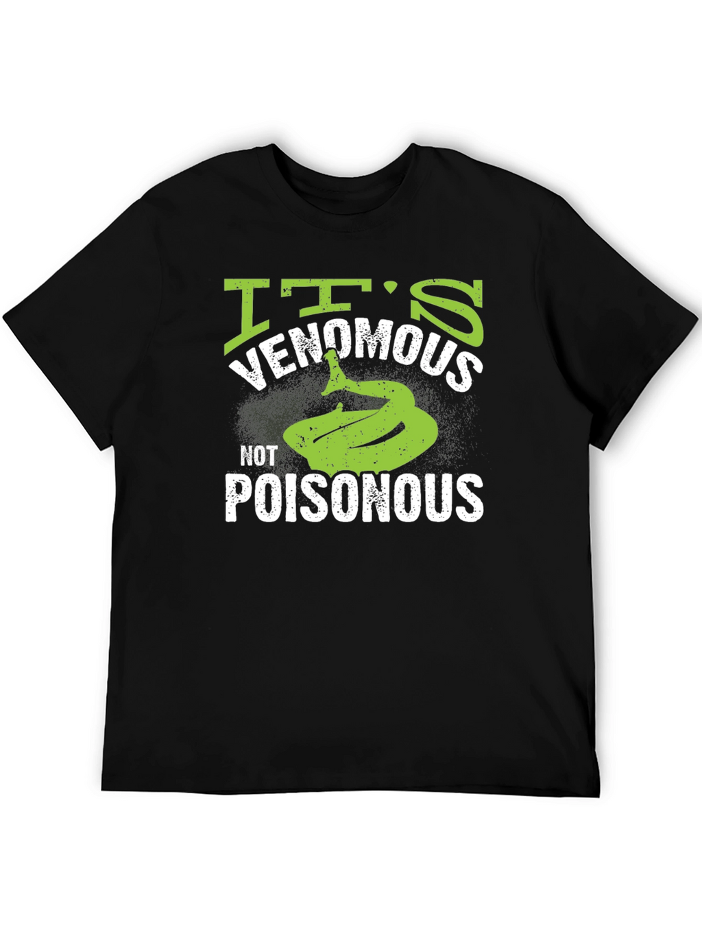 Venomous Not Poisonous Snake Graphic T-Shirt