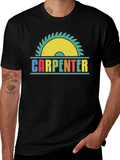 Carpenter Saw Blade Retro T-Shirt