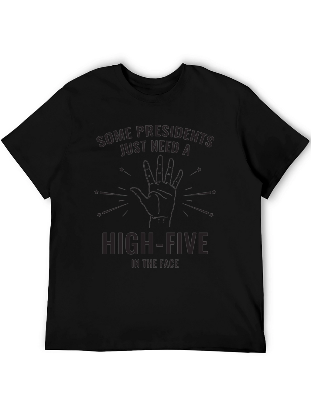 Humorous High-Five Graphic T-Shirt