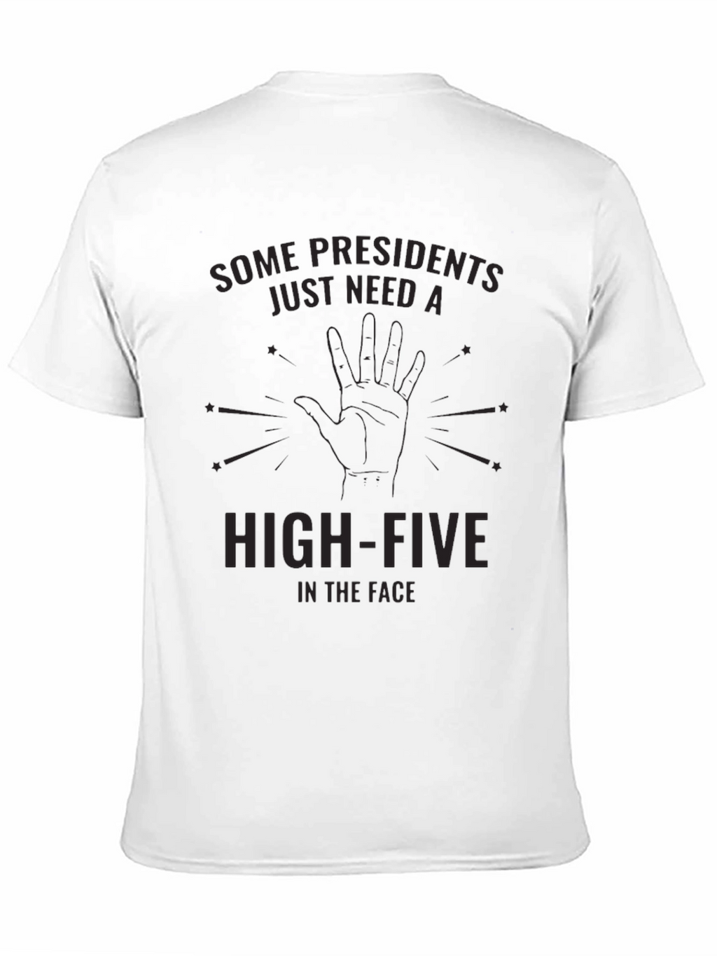 Humorous High-Five Graphic T-Shirt