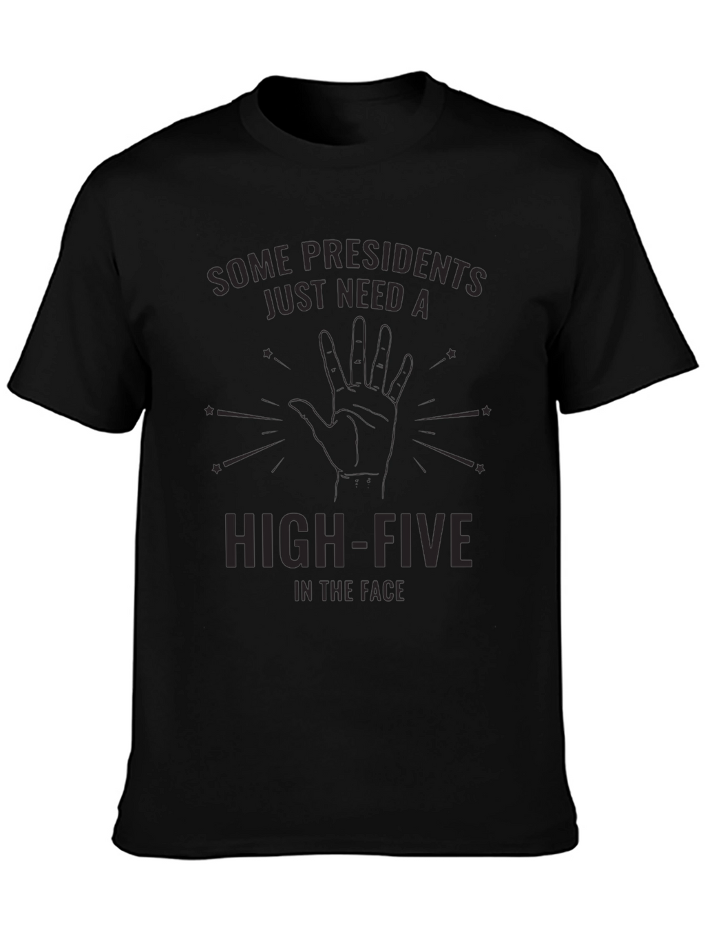 Humorous High-Five Graphic T-Shirt