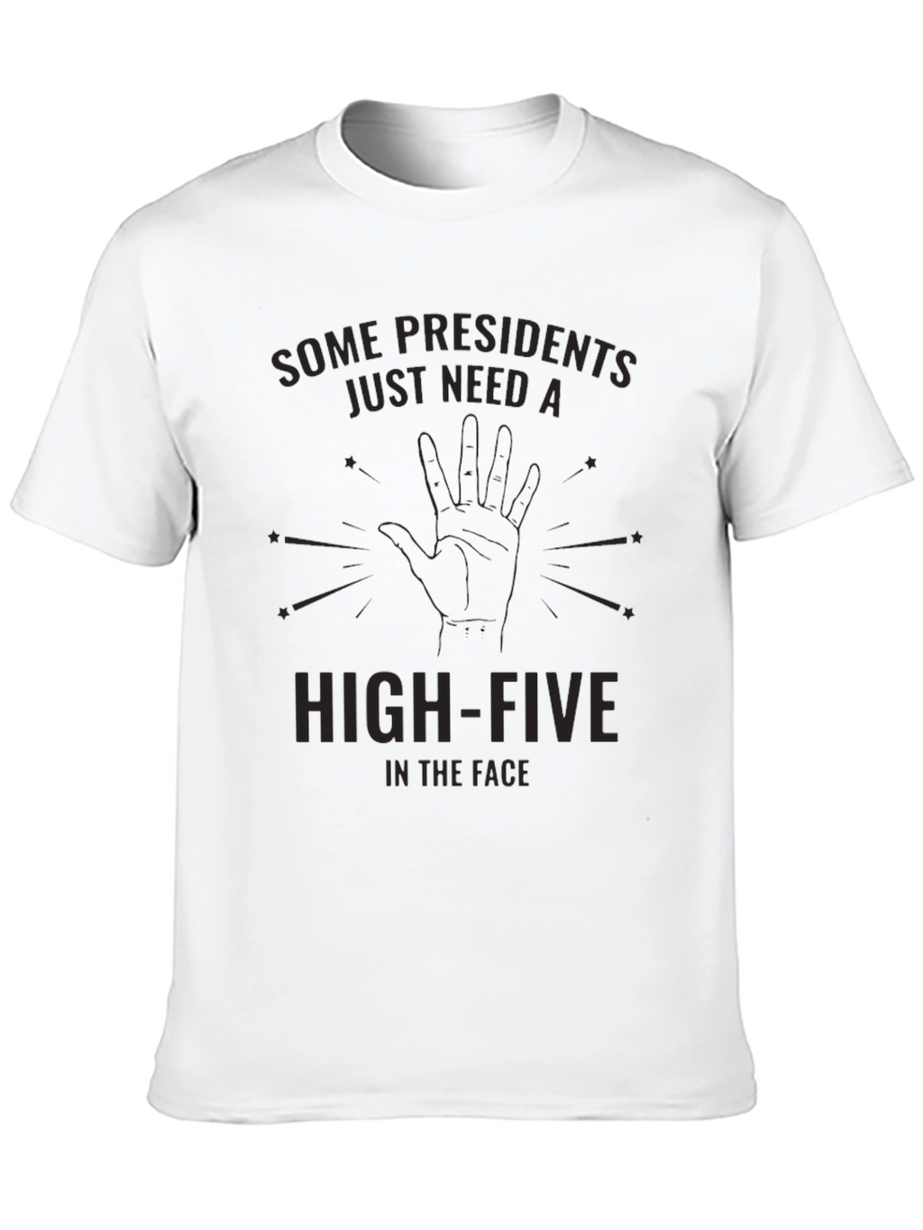 Humorous High-Five Graphic T-Shirt