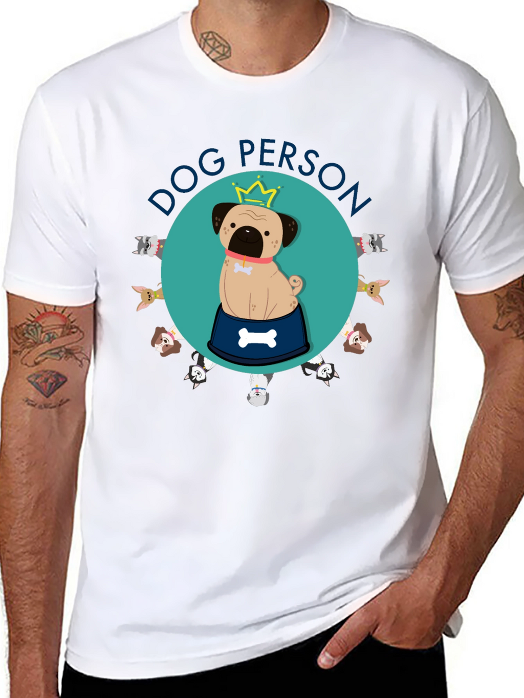 Dog Person T-Shirt - Cute Puppy Design
