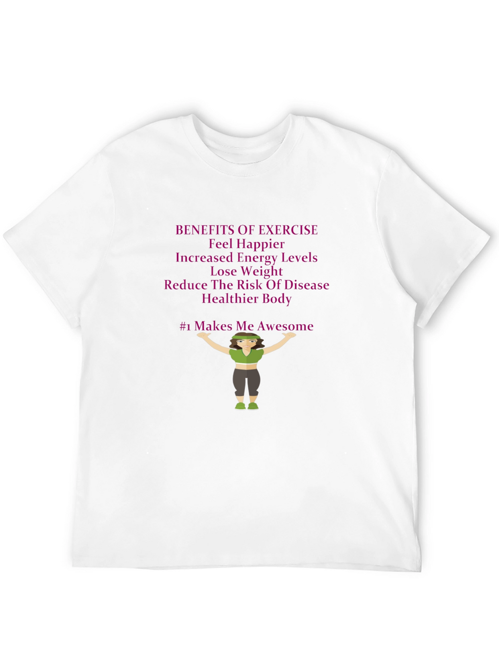 Exercise Benefits Graphic Tee