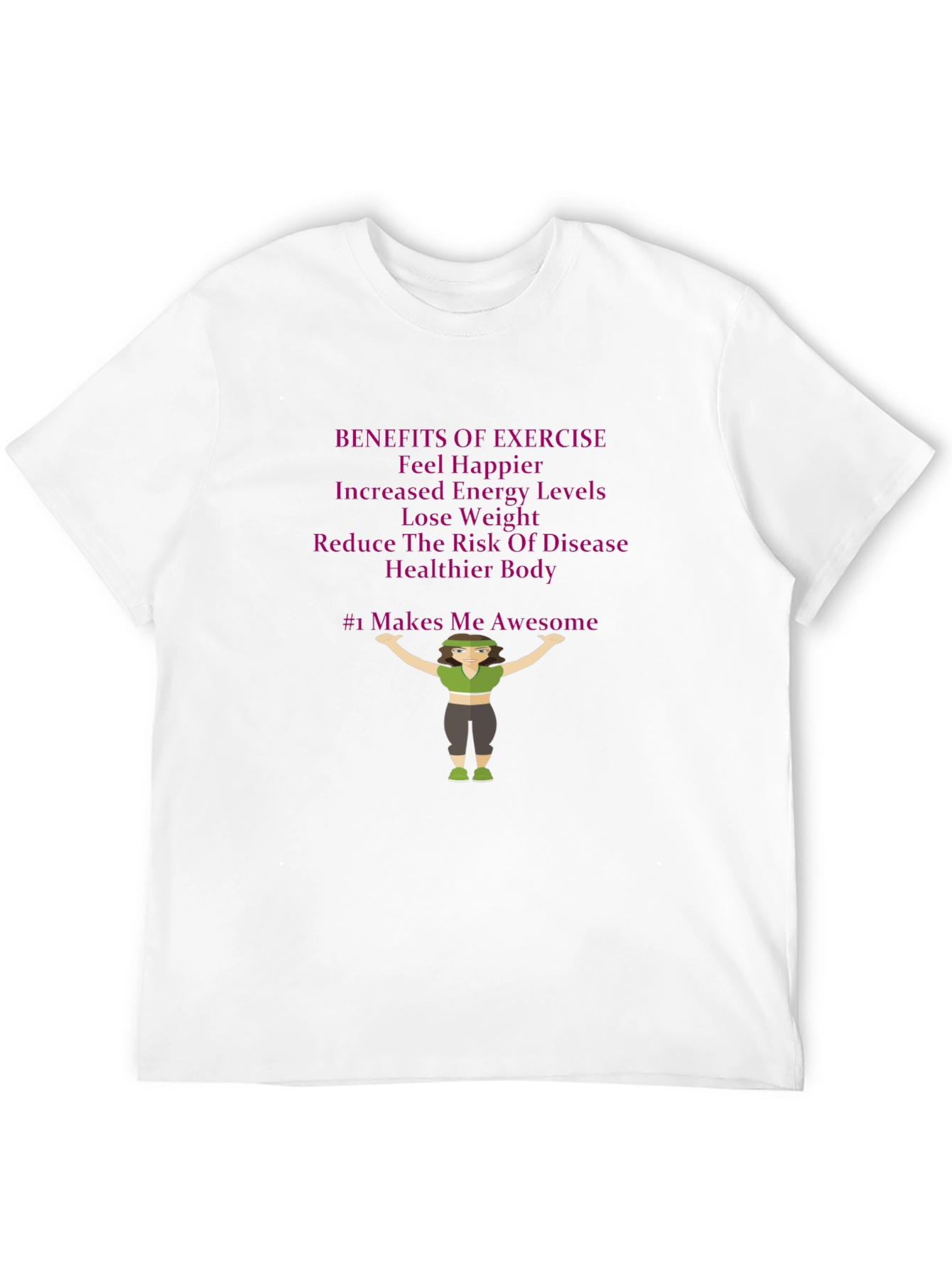 Exercise Benefits Graphic Tee