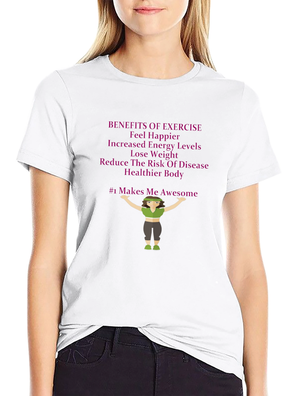 Exercise Benefits Graphic Tee